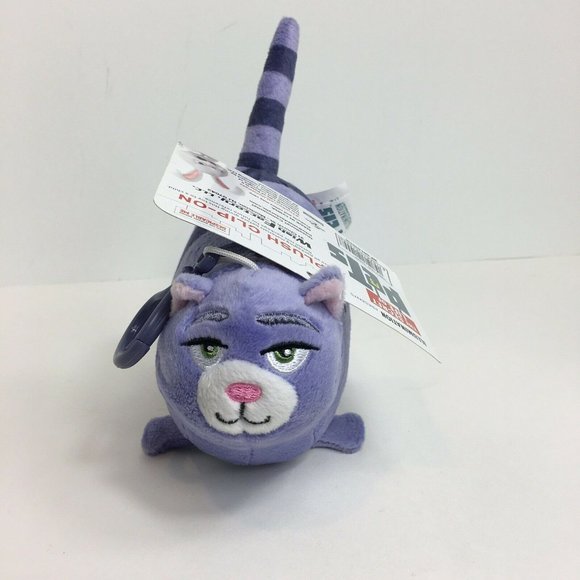 The Secret Life Of Pets Chloe Plush Clip On 6" Kitty Cat Stuffed Animal Cats New - Picture 12 of 12